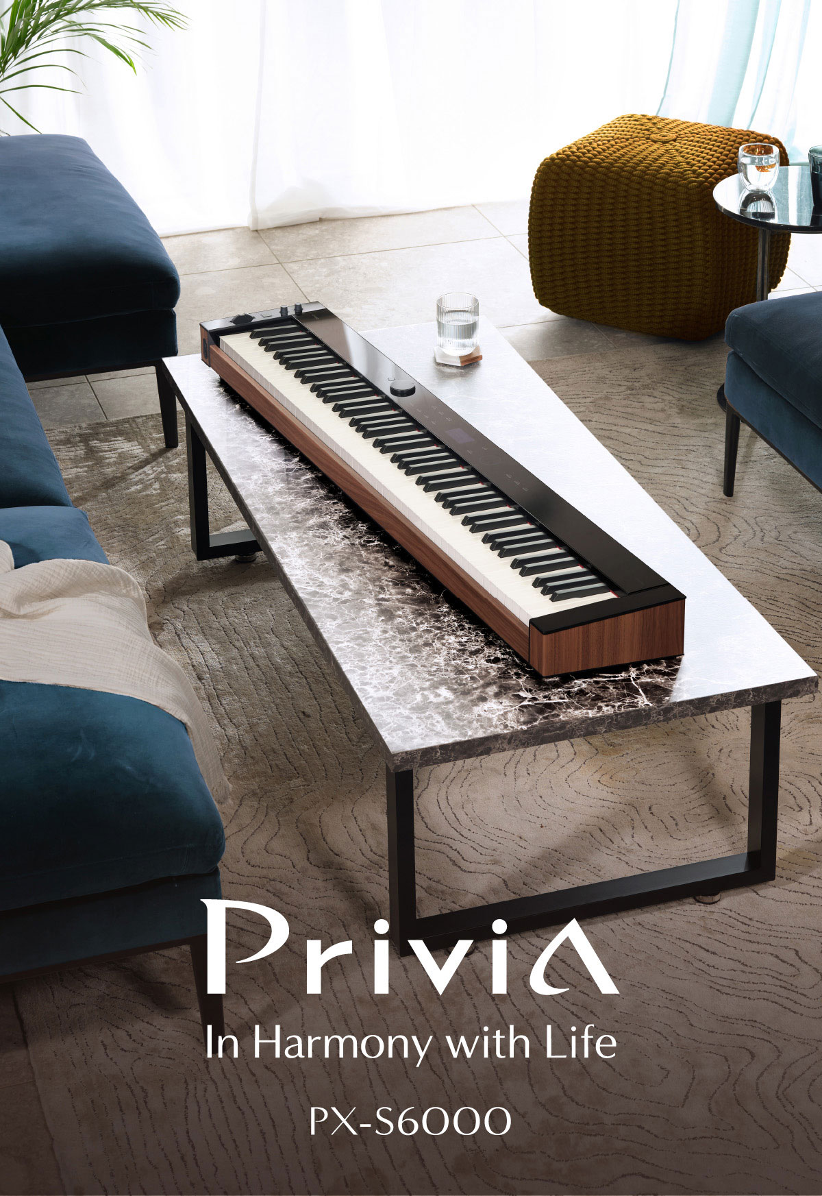 Privia, In Harmony with Life, PX-S6000