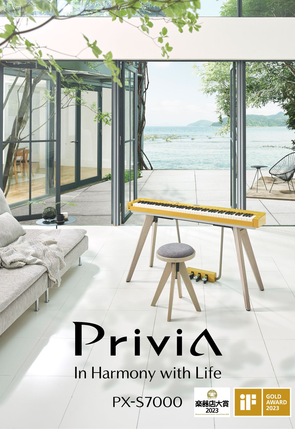 Privia, In Harmony with Life, PX-S7000
